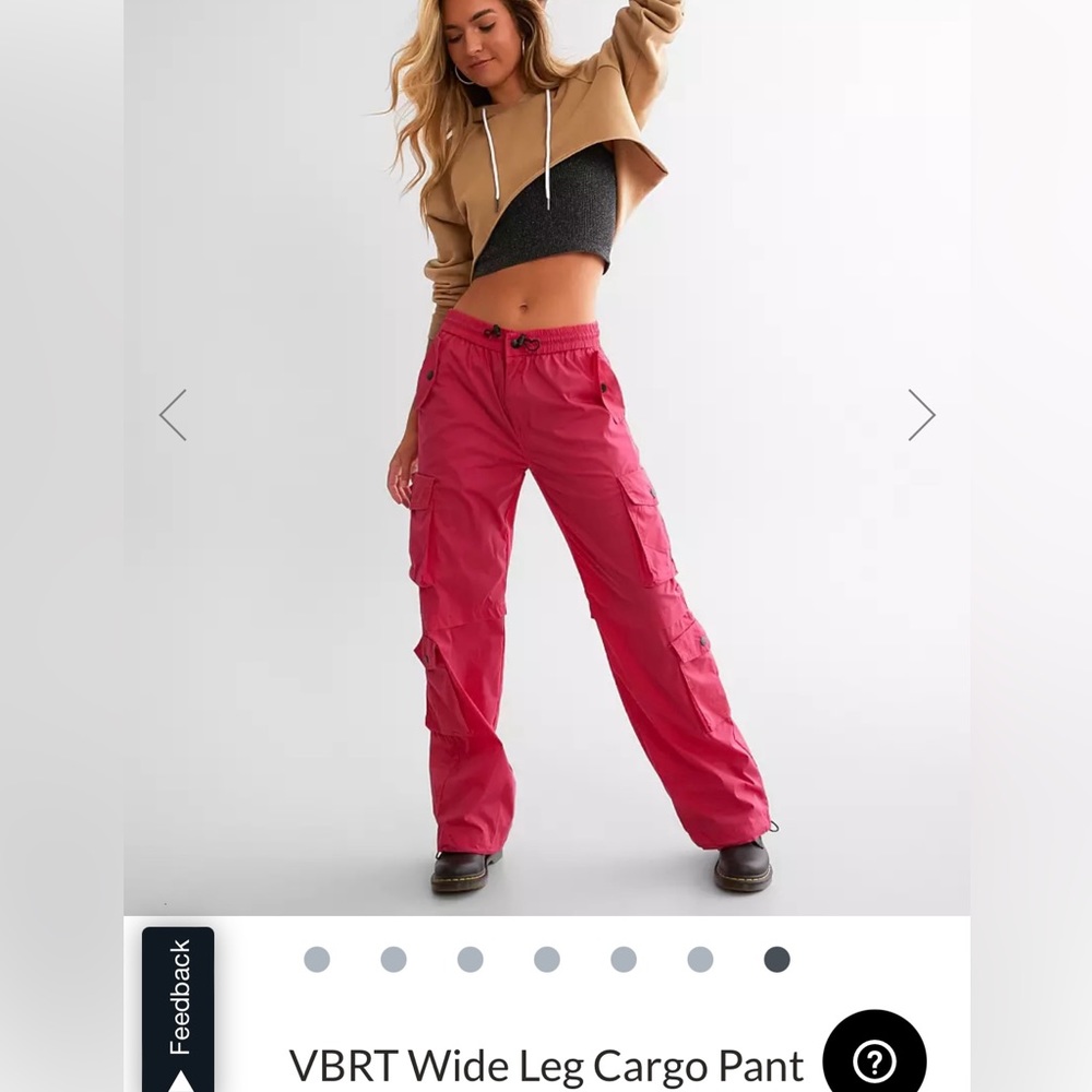 VBRT wide leg cargo pants